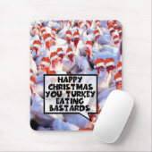 Grappig kerstfeest muismat (Met muis)