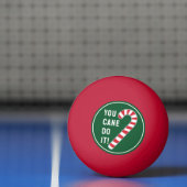 Grappig kerstfeest pingpongballen (Net)