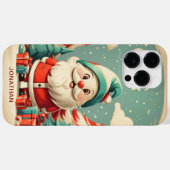 Grappig  kerstfeest plezier Case-Mate iPhone case (Achterkant (horizontaal))