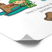 Grappig kerstfeest Poster: Elves in probleemoploss Poster (Hoek)