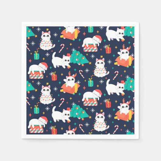 Grappig kerstfeest servet (Voorkant)