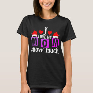 Grappig Kerstfeest shirt vieren mama's blijdschap