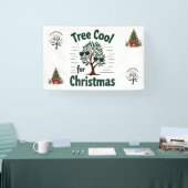 Grappig kerstfeest spandoek (Beurs)