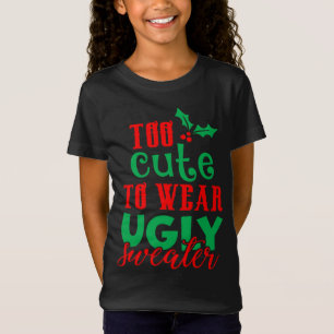 Grappig kerstfeest te stuiten om lelijke Sweater t T-shirt
