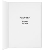 Grappig kerstfeest voor Sis, ben je nog Yeti? (Binnen (Rechts))