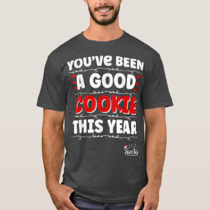 Grappig kerstfeest XMas Holiday Niet Naughty Boys T-shirt