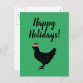 Grappig kerstfeestdag briefkaarten voor kerstfeest (Voorkant / Achterkant)