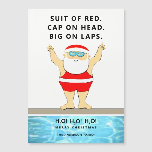 Grappig kerstfeestkaartjes (Voorkant)