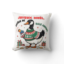 Grappig kerstgans met feestelijke jul - Design hum