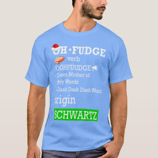 Grappig kerstgebondenlampje t-shirt