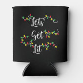 Grappig kerstGezegden Blikjeskoeler (Voorkant)