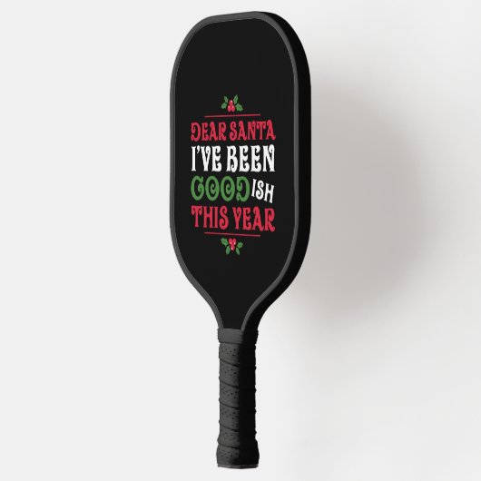 Grappig kerstGezegden Pickleball Paddle (Links)