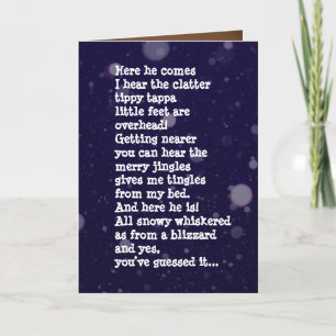 Grappig kerstkaartje van een Hondenliefhebber Kaart