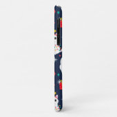 Grappig kerstkatten Case-Mate iPhone case (Achterkant/links)