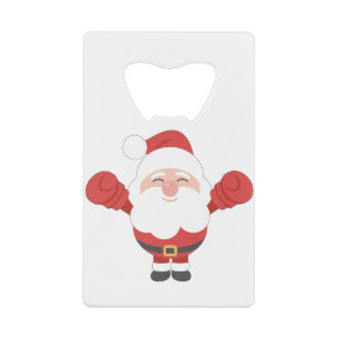 Grappig kerstkerstkerstkerstkerstkerstkerstkerstke kredietkaart flessenopener