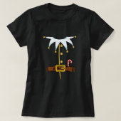 Grappig kerstkerstkerstkerstkerstkerstkerstman met t-shirt (Design voorkant)
