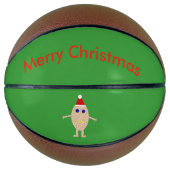 Grappig kerstkogels basketbal (Voorkant)