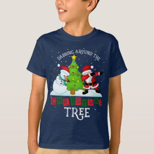 Grappig Kerstman Dabbing T-shirt