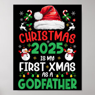 Grappig Kerstmis 2025 Is Mijn Eerste Kerstmis Als Poster