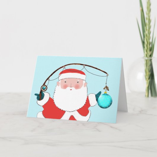 Grappig Kerstmis Feestdagen Kaart (Voorkant)
