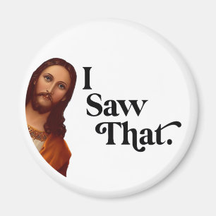 Grappig Kerstmis, ik zag dat Jezus Magneet
