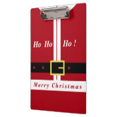 Grappig Kerstmis Kerstman Klembord (Links)