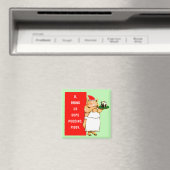 Grappig Kerstmis Magneet (Insitu (Vaatwasser))