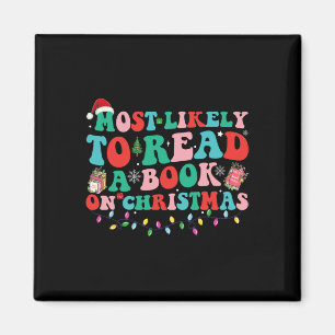 Grappig Kerstmis Meest Waarschijnlijk Een Boek Ove Magneet