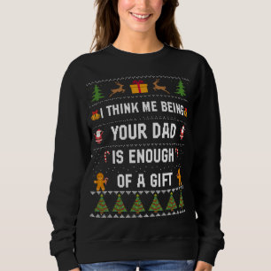 Grappig Kerstmis Voor Pap Papa Kerst Lelijk Zweet Trui