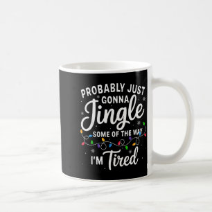 Grappig Kerstmis Waarschijnlijk Een Kerstliedje Op Koffiemok