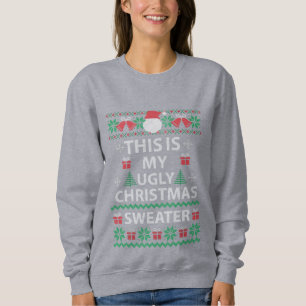 Grappig kerstornament Ugly Holiday Sweater Crew