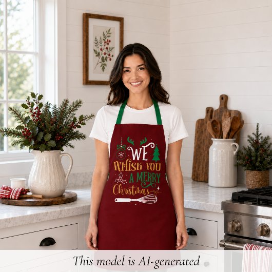 Grappig Kerstschort Schort