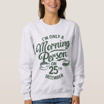 Grappig kerstsweatshirt voor volwassenen
