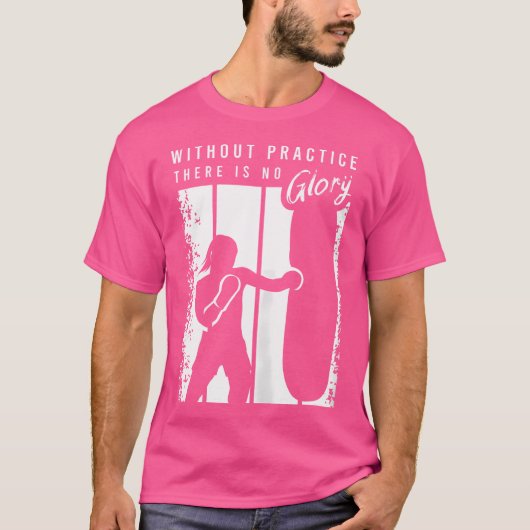 Grappig kickboksen voor een kickbokser t-shirt (Voorkant)