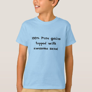 Grappig kind shirt voor de kleine slimheid
