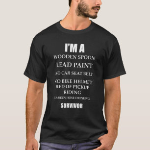 Grappig kind volwassene dat ik een Wooden Spoon Su T-shirt