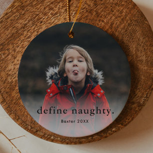 Grappig Kinder Familie 2 Foto Kerstmis Metalen Ornament