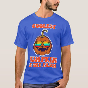 Grappig Kinder pompoen in de pleister T-shirt