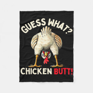 Grappig Kip Grafisch T-shirt Mannen Vrouwen Kinder Fleece Deken