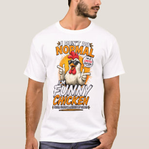 Grappig Kip Shirt–Lachwekkend Hen T-shirt voor Kip