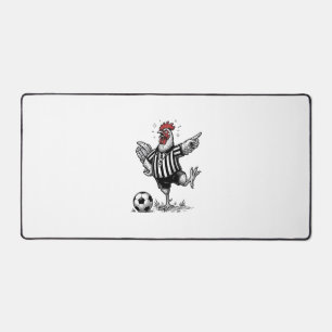Grappig Kip Voetbal Vintage Gravure Shirt_1 Bureaumat