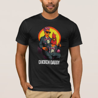 Grappig kippen papa t-shirt