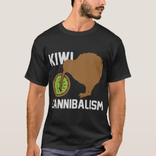 Grappig kiwi kannibalisme vogel kannibalistisch vo t-shirt
