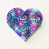 Grappig kleine vogel notitieboek (Achterkant)