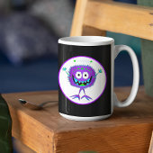 Grappig, kleurrijk, Cartoon Monster, Halloween Koffiemok