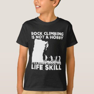 Grappig klimmer ontwerp voor mannen vrouwen Zombie T-shirt