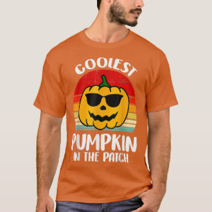 Grappig koelste pompoen in de flits van de hallowe t-shirt