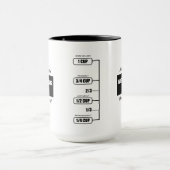 Grappig Koffie Meten Mok (Midden)