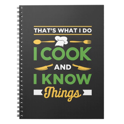 Grappig Koken Notitieboek (Voorkant)