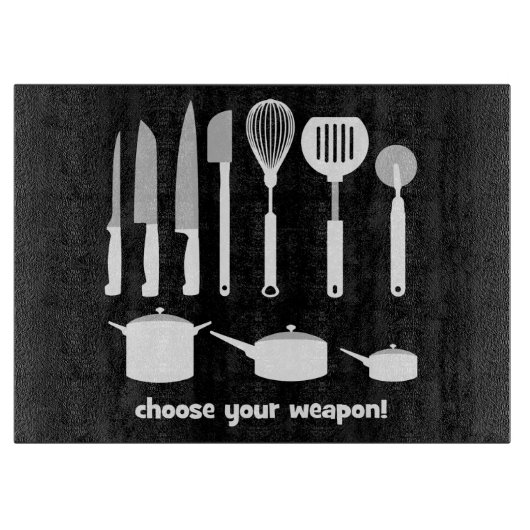 grappig koken snijplank (Voorkant)